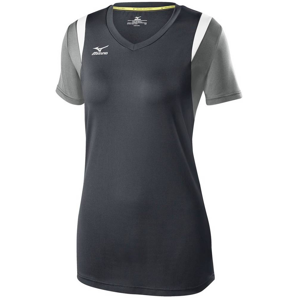 Jersey Mizuno Voleibol Balboa 5.0 Long Sleeve Para Mujer Grises/Plateados 1084723-ZA